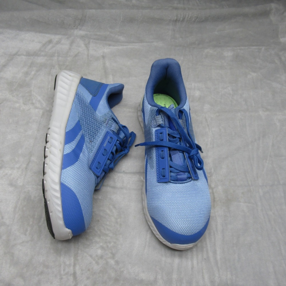 Reebok Women 7.5 Safety Shoes Blue Hard Toe Work Slip‎ Resistant Sublite Legend